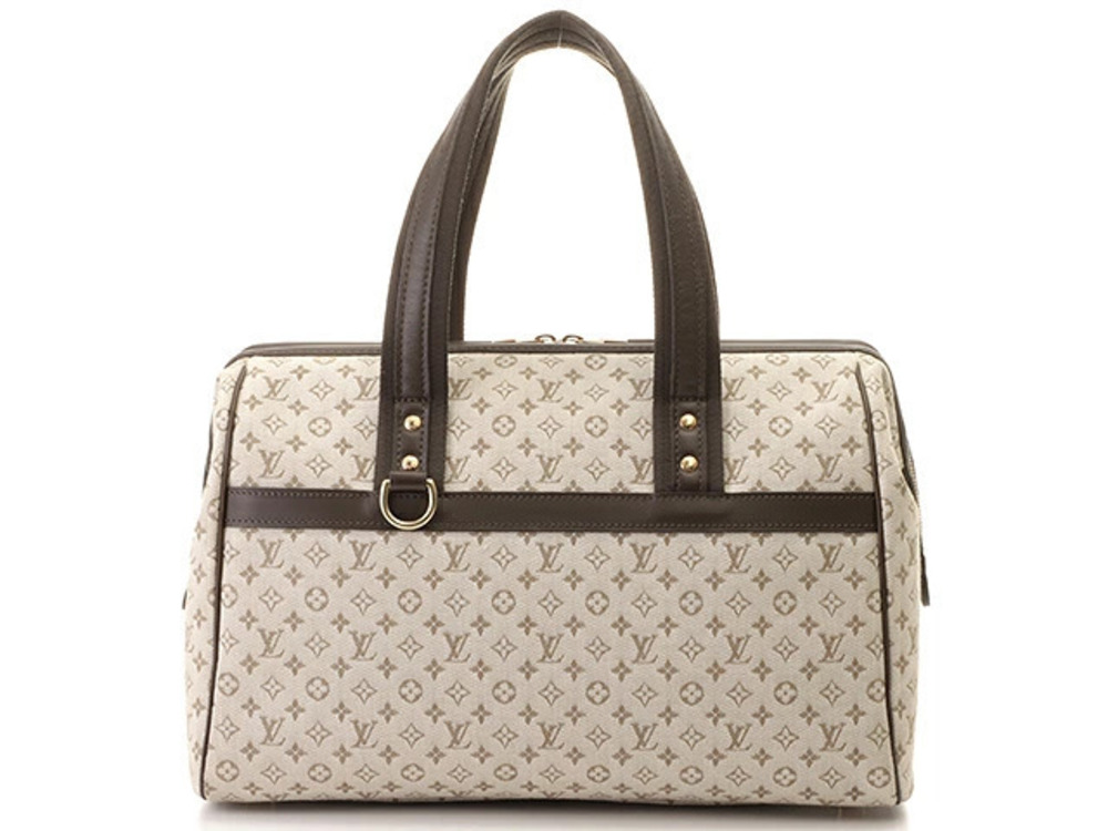 LOUIS VUITTON Josephine 2way Shoulder Bag Boston Monogram Khaki Green